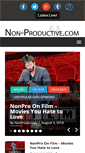 Mobile Screenshot of non-productive.com